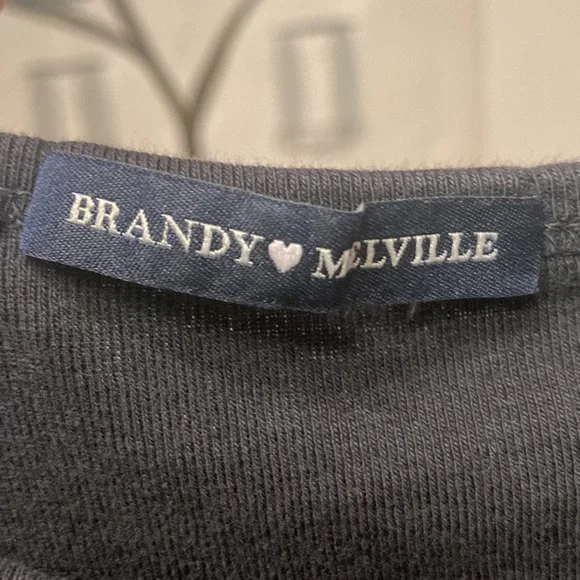 Black Brandy Melville dragon top - Picture 3 of 3